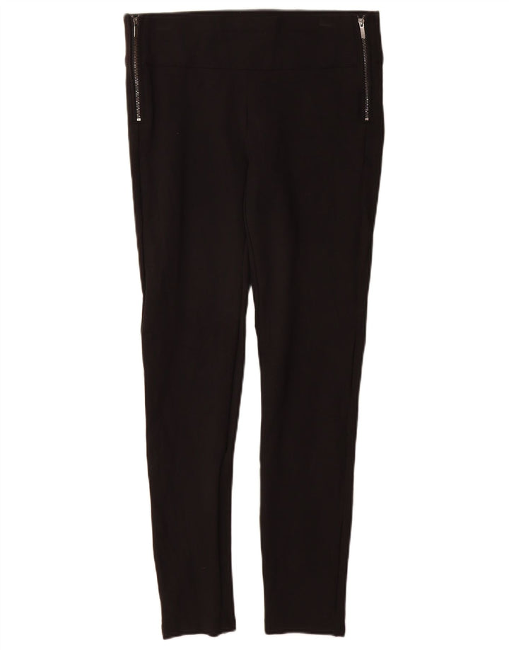 Женские леггинсы Zara UK 12, средние, черные