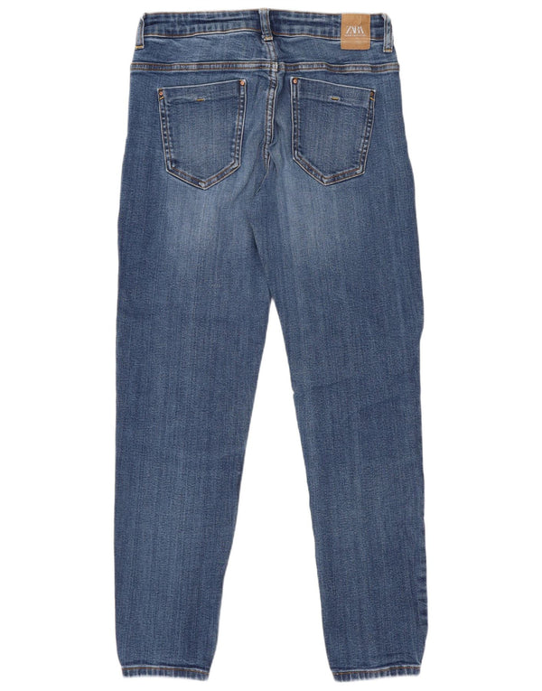 Женские джинсы скинни Zara EU 40 Medium W30 L28 Синие, хлопок