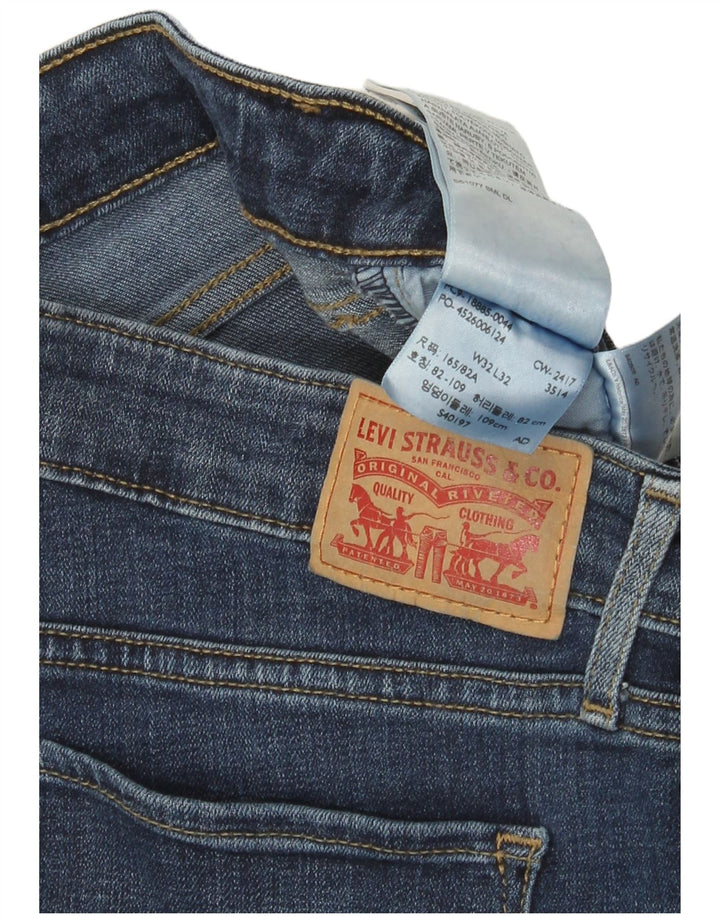 Женские джинсы Levi's 715 Bootcut W32 L32 Темно-синие, хлопок