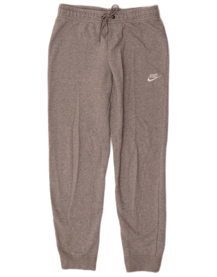 Женские спортивные брюки Nike Joggers UK 14, хлопок среднего серого цвета
