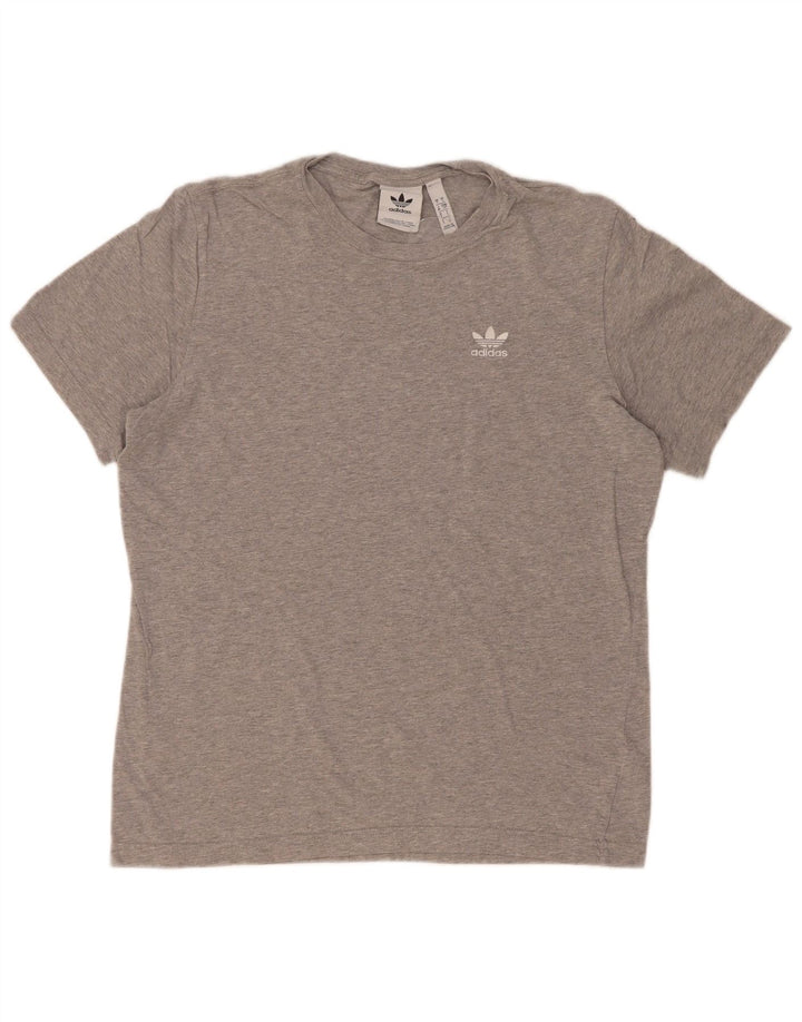 Мужская футболка Adidas Top Small Grey Cotton