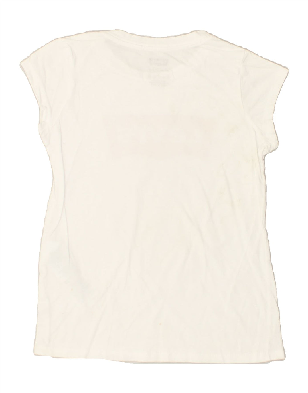 LEVI'S Girls Graphic T-Shirt Top 12-13 Years Large  White Cotton | Vintage Levi's | Thrift | Second-Hand Levi's | Used Clothing | Messina Hembry 