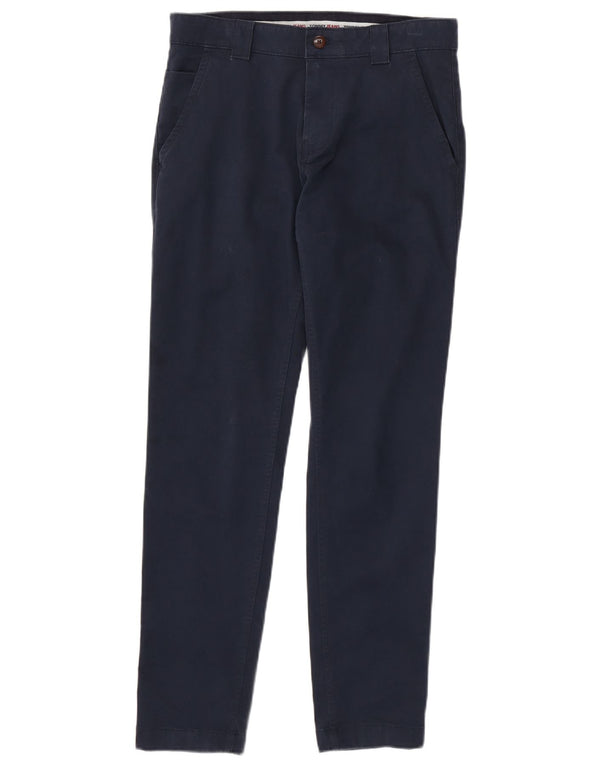Tommy Hilfiger Мужские брюки-чинос Scanton Slim W30 L32 Темно-синие хлопковые