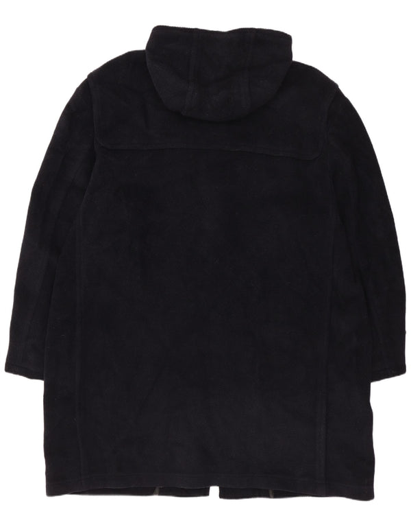 Мужской дафлкот с капюшоном Ivy Oxford UK 42 XL, темно-синий, шерсть