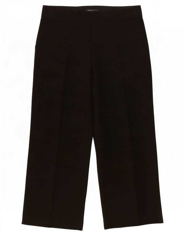 Женские широкие брюки чинос Marks & Spencer UK 16, большие W34 L29, черные
