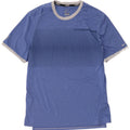 Мужская футболка Nike Dri Fit из полиэстера средней синей полоски