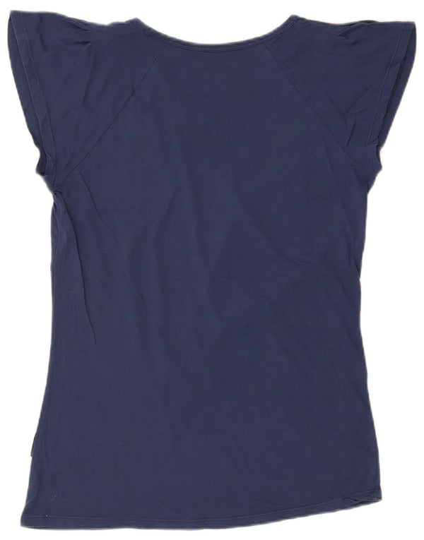 Женская футболка с рисунком Calvin Klein Jeans Top UK 18 XL Темно-синий хлопок