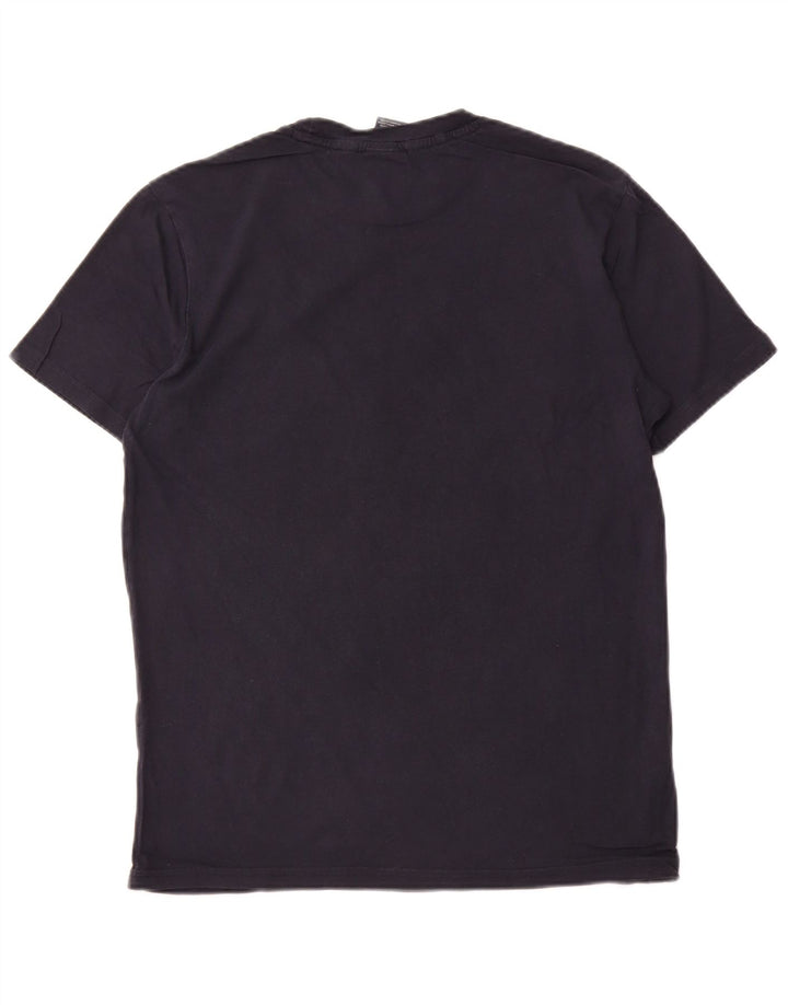 Мужская футболка с рисунком CHAMPION, средний темно-синий