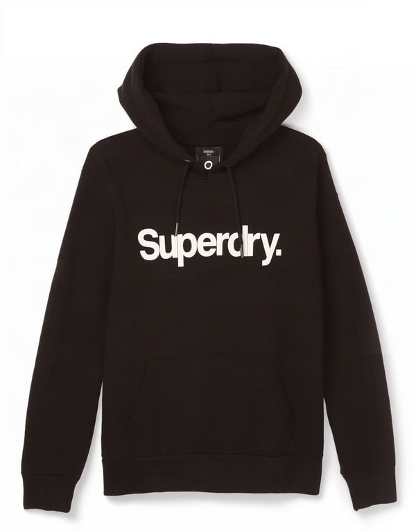 Мужской джемпер с капюшоном Superdry 2XL, черный, хлопок