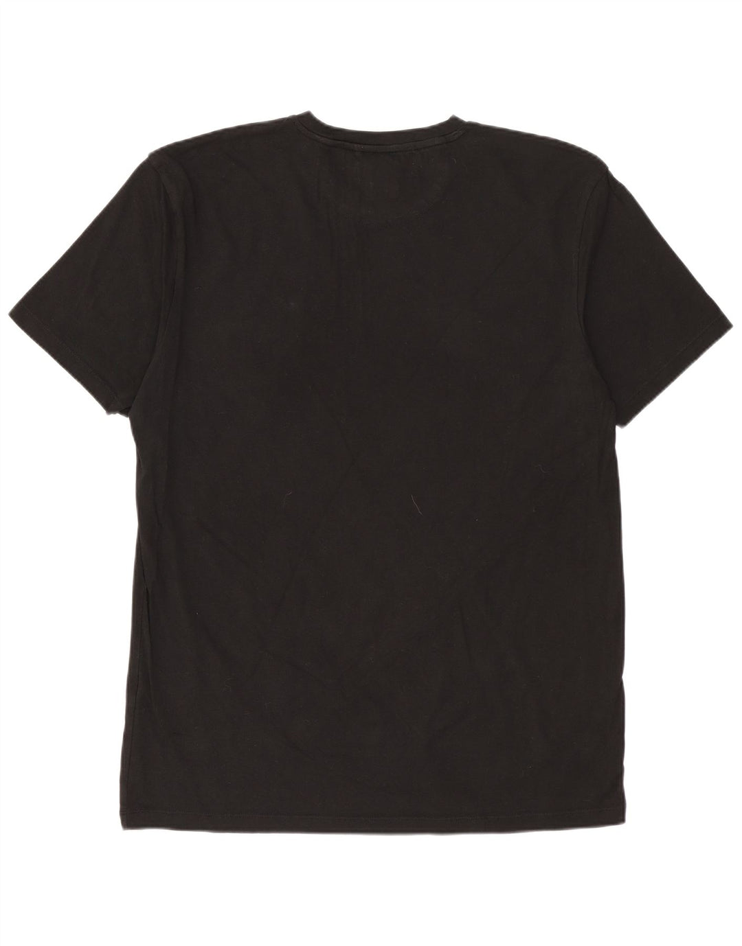 Мужская футболка приталенного кроя ZARA, черный, XL