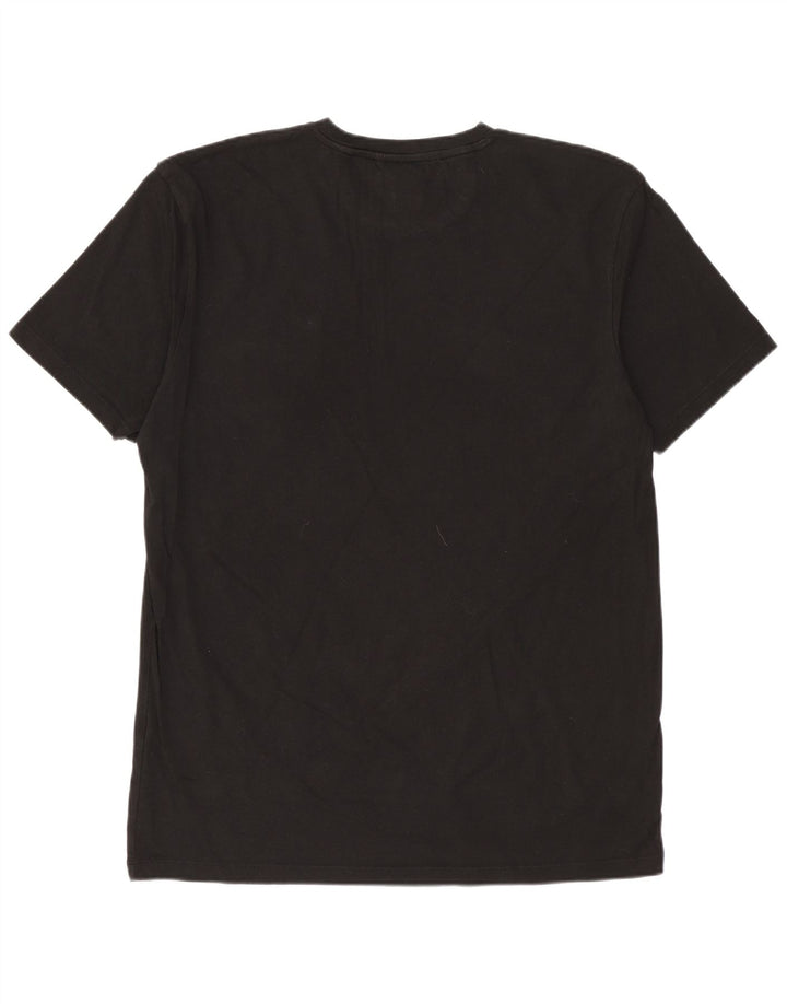 Мужская футболка приталенного кроя ZARA, черный, XL