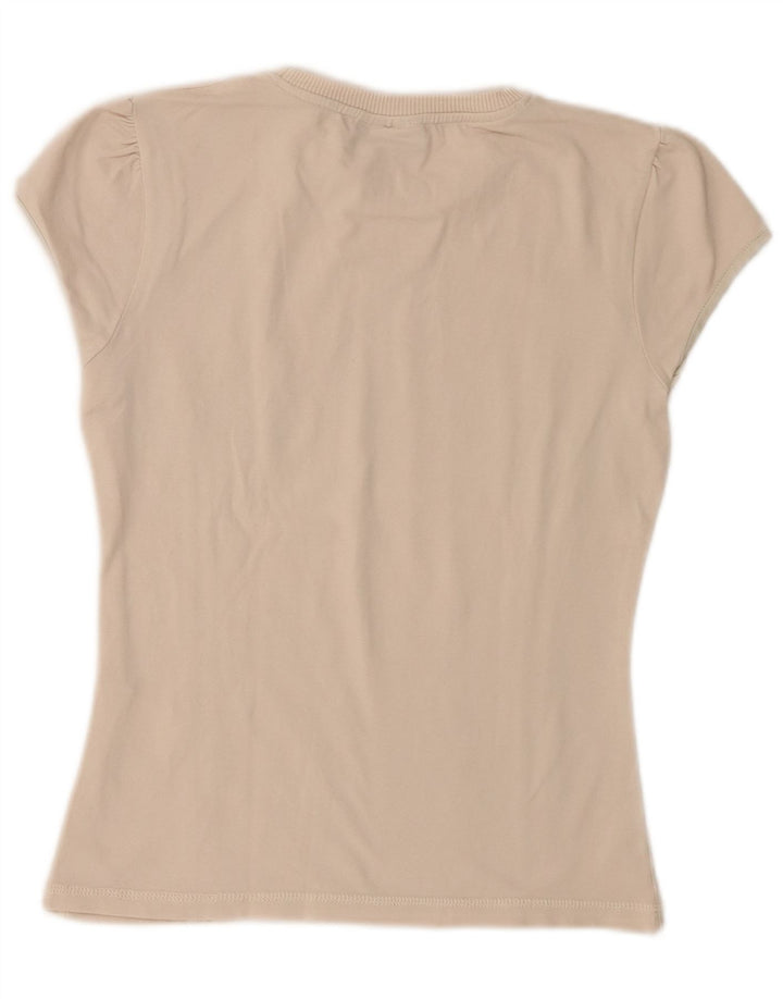 Женская футболка Ellesse Top UK 12 Medium Off White