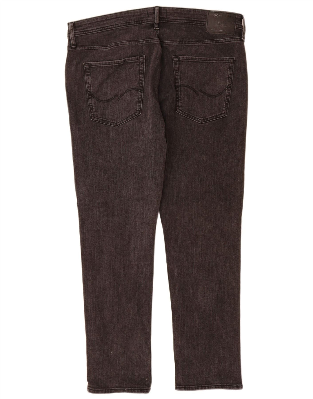 Мужские узкие джинсы Jack & Jones W38 L32, серый хлопок