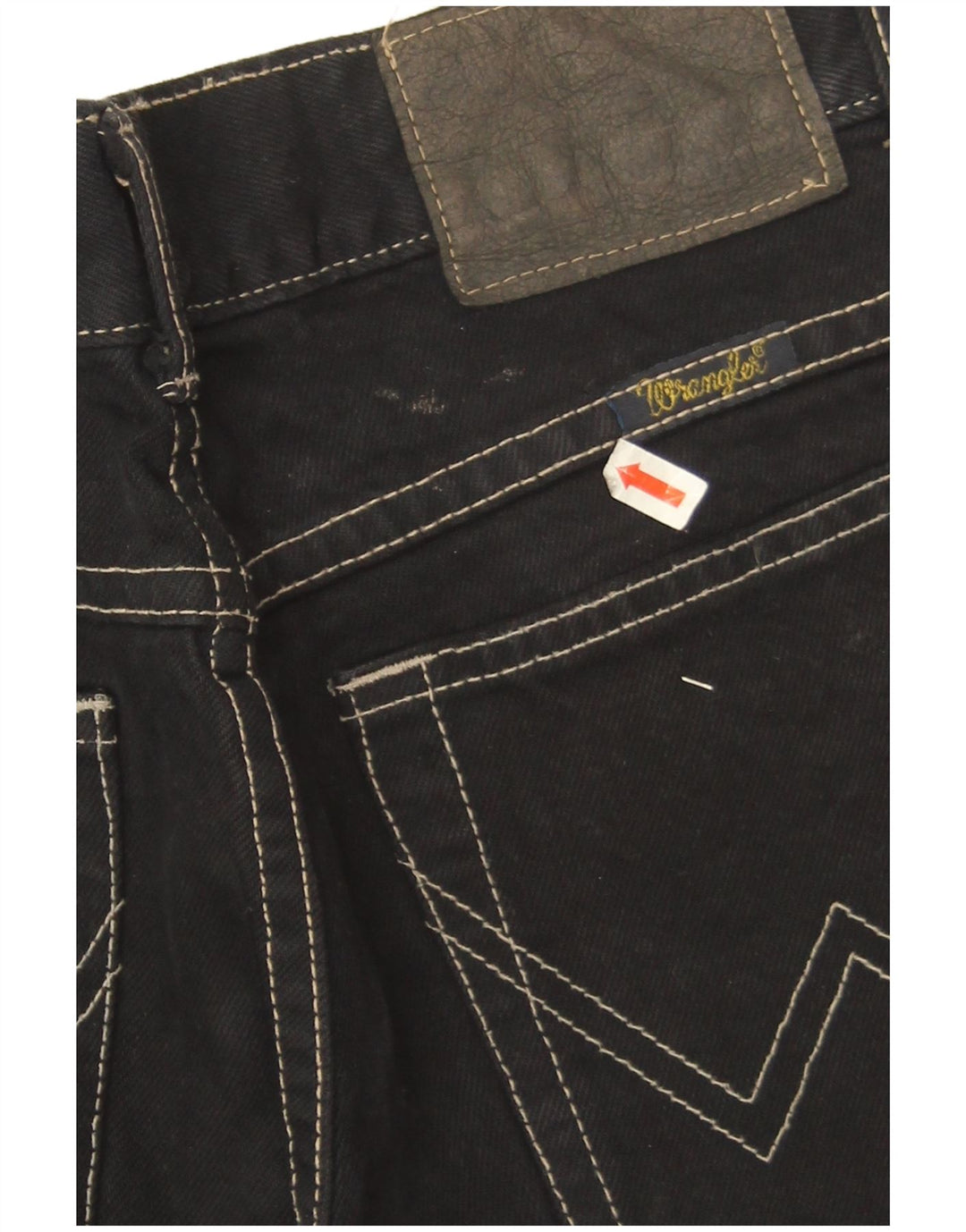 Мужские прямые джинсы Wrangler W34 L34, черный хлопок