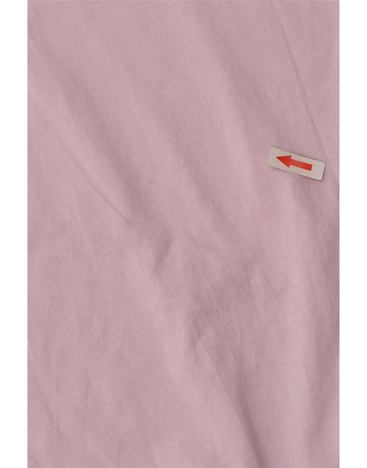Женская футболка Puma Top UK 12 Medium Pink Colorblock