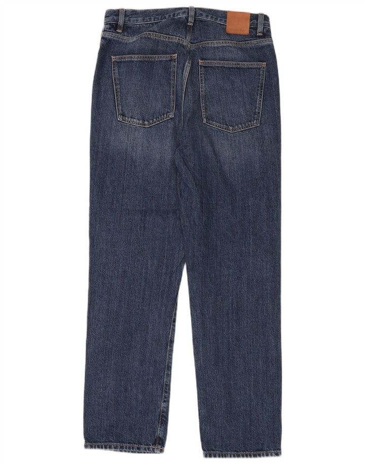 Женские прямые джинсы Massimo Dutti EU 36 XS W26 L30, синий хлопок