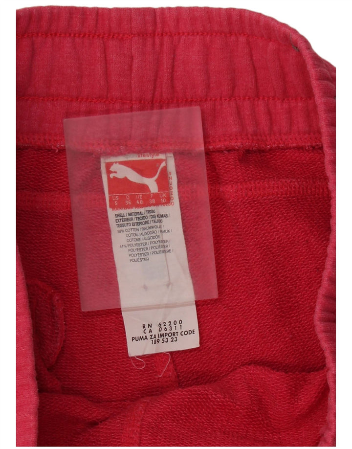 Женские спортивные шорты PUMA UK 10, маленькие розовые, хлопок