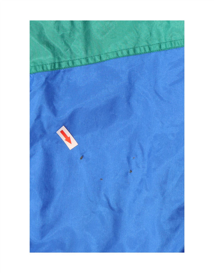 Винтажная мужская ветровка, Великобритания 38, средний разноцветный цветной блок