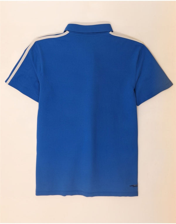 Мужская рубашка поло Adidas Clima 365 2XL, синяя, хлопок