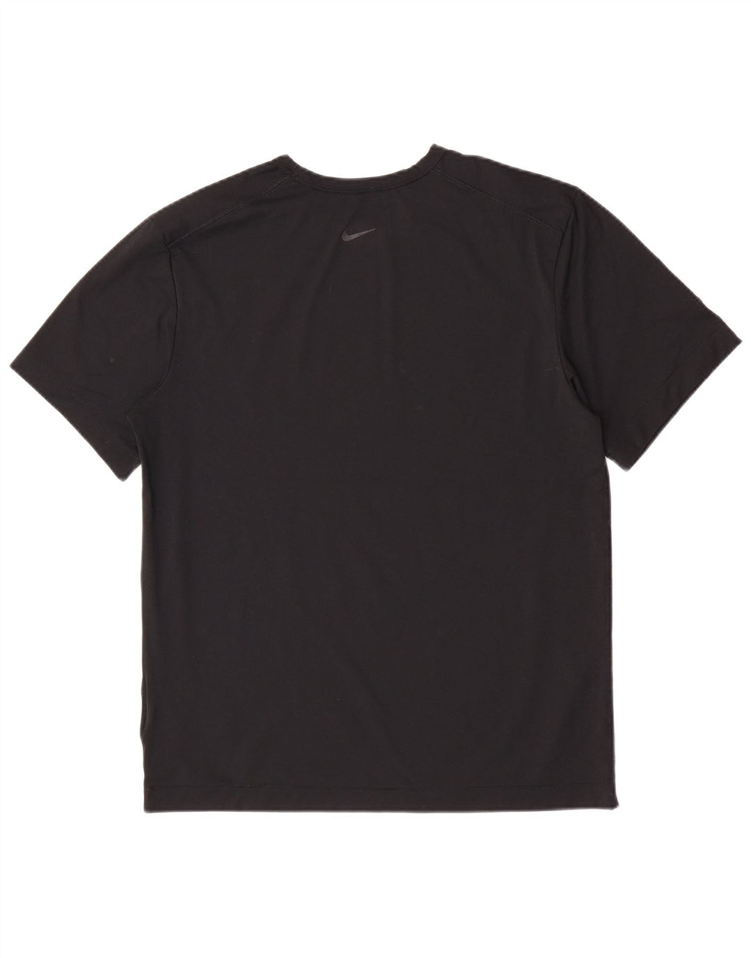 Мужская футболка Nike Dri Fit с графическим рисунком, средний черный полиэстер