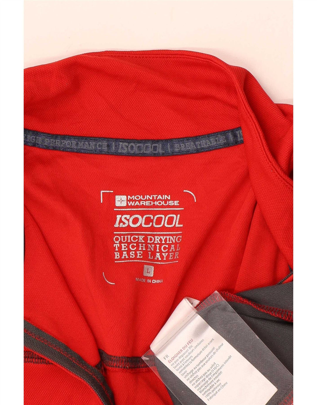 Мужской спортивный костюм-пуловер Mountain Warehouse IsoCool, большой красный