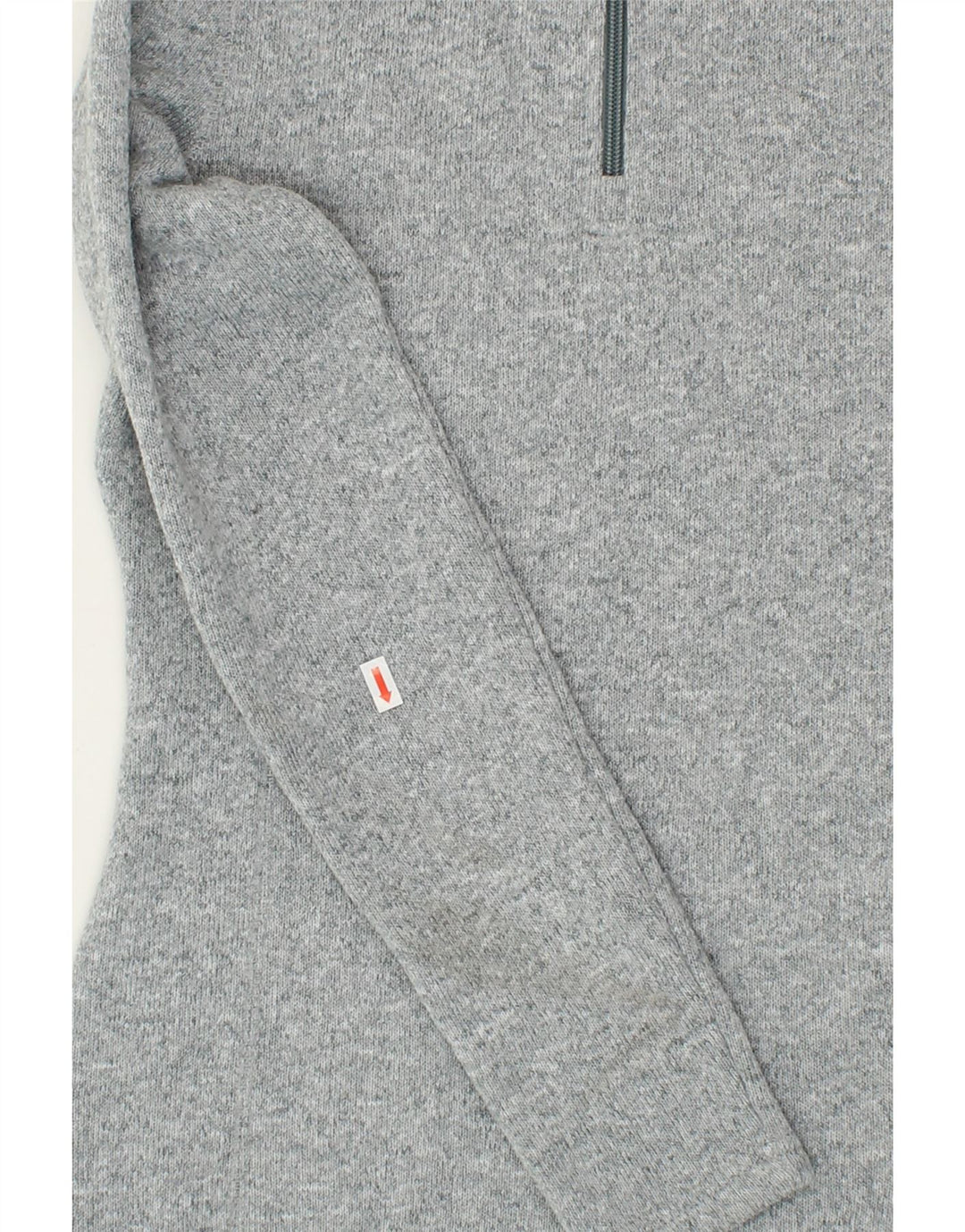 MOUNTAIN WAREHOUSE Womens Zip Neck Fleece Jumper UK 8 Small  Grey Vintage Mountain Warehouse and Second-Hand Mountain Warehouse from Messina Hembry 