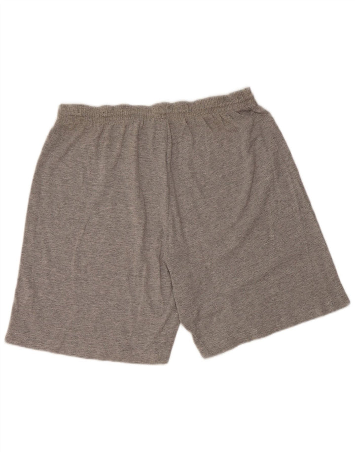 Мужские спортивные шорты Diadora XL, серый хлопок с крапинками