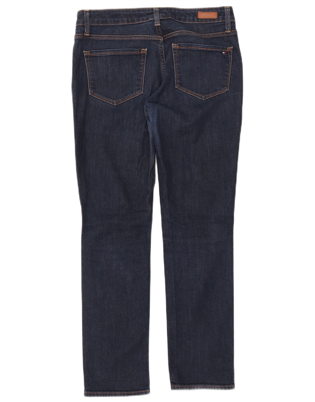 TOMMY HILFIGER Женские прямые джинсы Rome RW W28 L30 Темно-синие, хлопок