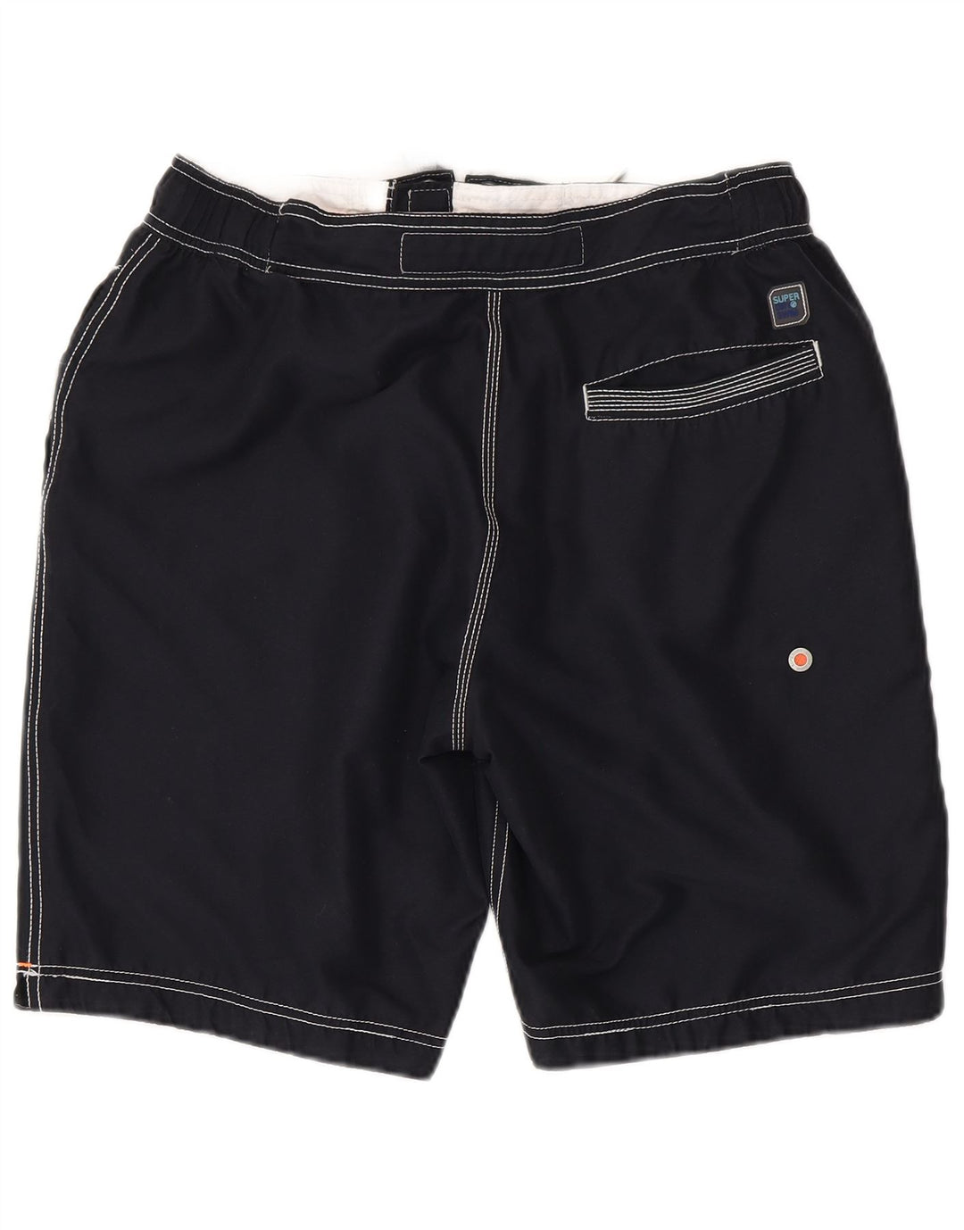 Мужские шорты для плавания Superdry с рисунком XL, темно-синий, полиэстер