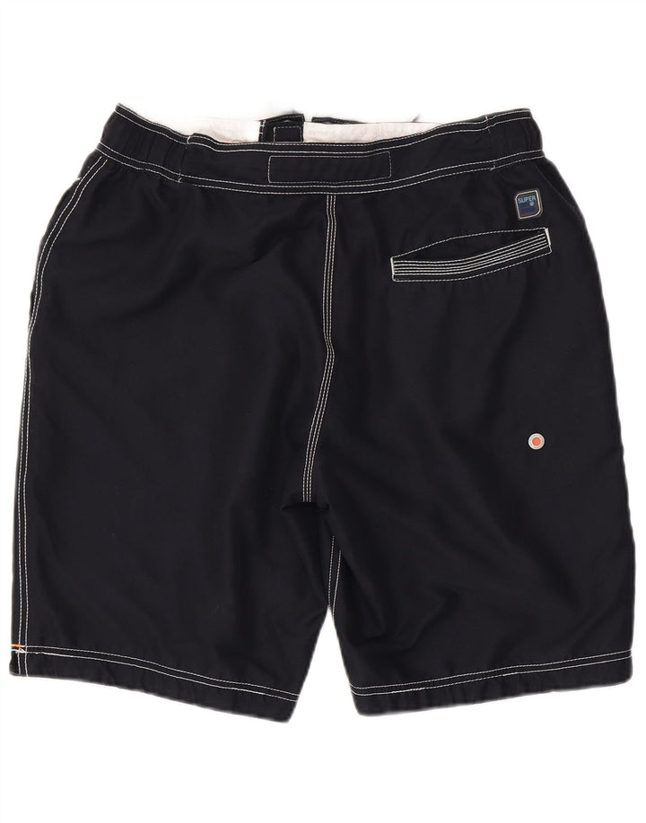 Мужские шорты для плавания Superdry с рисунком XL, темно-синий, полиэстер