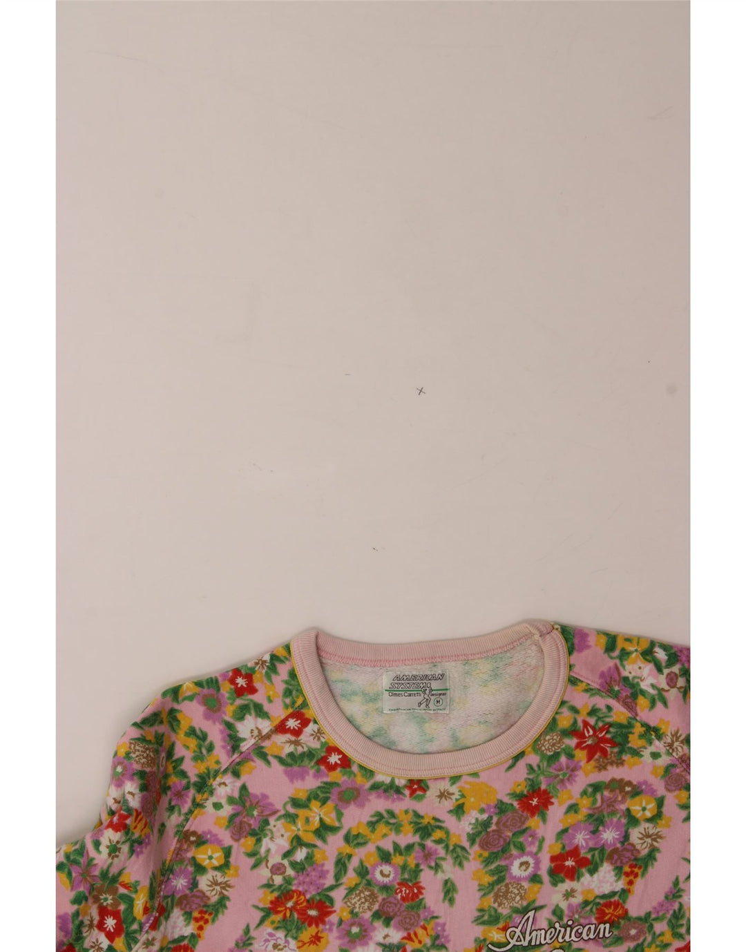 OLMES CARRETTI Womens Sweatshirt Jumper UK 14 Medium Multicoloured Vintage Olmes Carretti and Second-Hand Olmes Carretti from Messina Hembry 