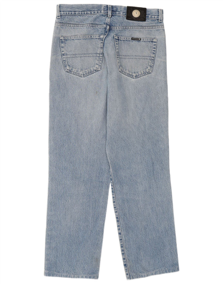 Мужские прямые джинсы Trussardi W33 L29, синий хлопок