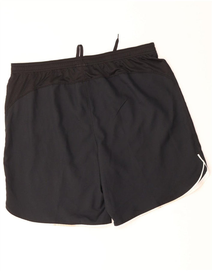 NIKE Womens Dri Fit Sport Shorts UK 16 Large Black Polyester Vintage Nike and Second-Hand Nike from Messina Hembry 