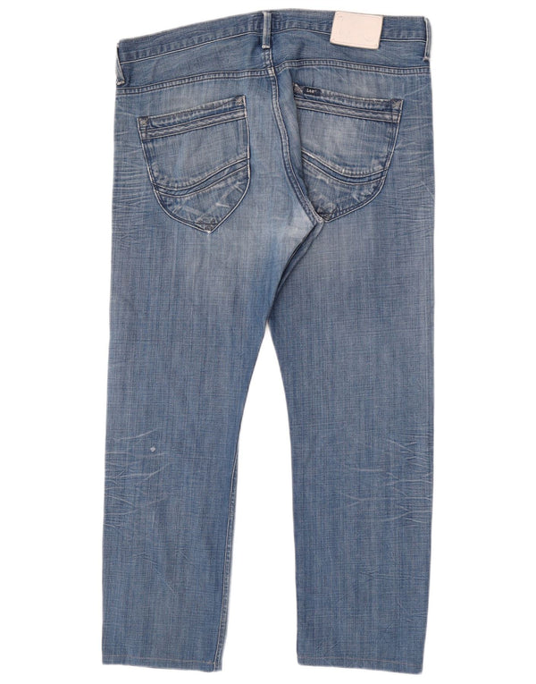 Мужские прямые джинсы Lee Zed W38 L30, синий хлопок
