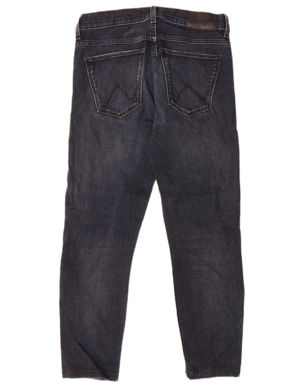 Мужские джинсы Wrangler Larston Slim W29 L26, темно-синий хлопок