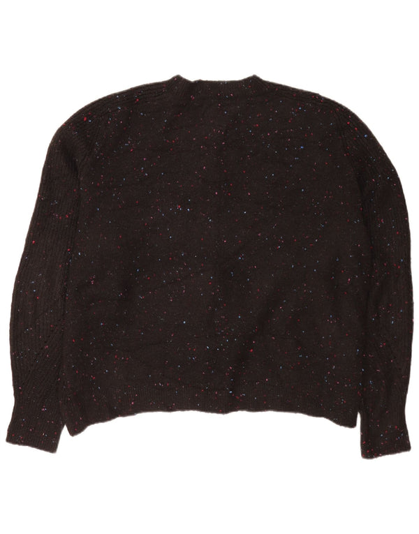 Женский кардиган Marks & Spencer UK 18 XL, черный акрил в крапинку