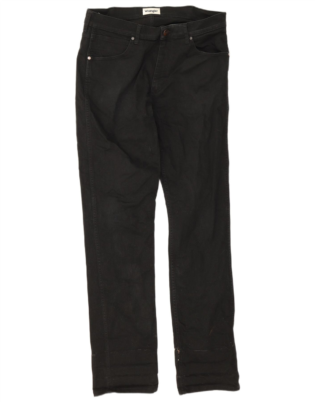 Мужские узкие джинсы Wrangler W32 L34, черный хлопок