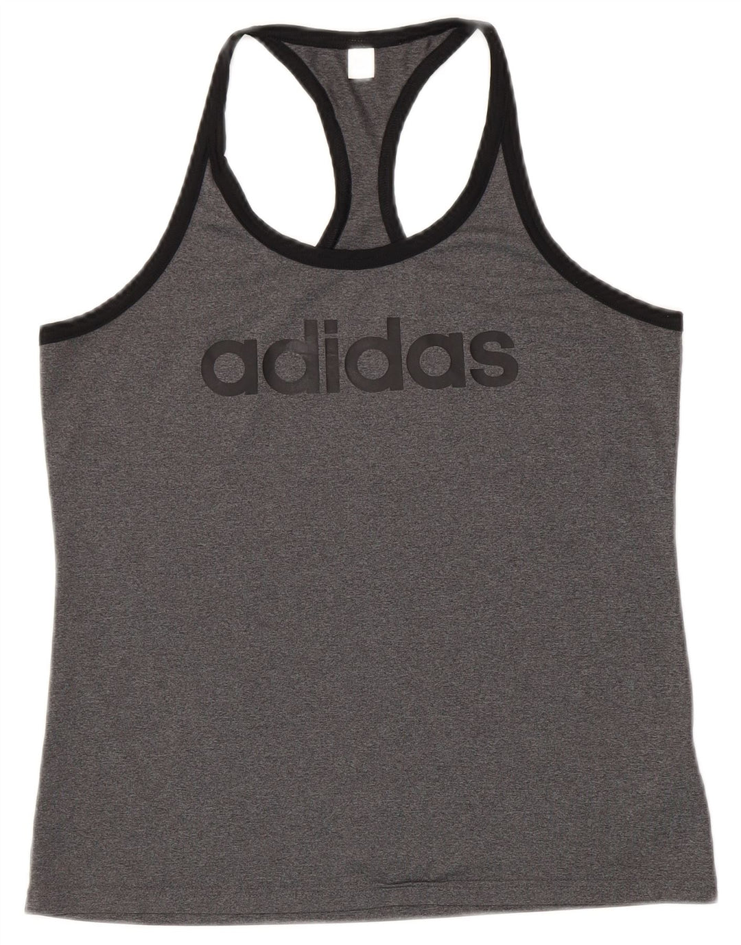 Женский жилет ADIDAS Climalite Graphic Vest UK 12/14, средний серый полиэстер