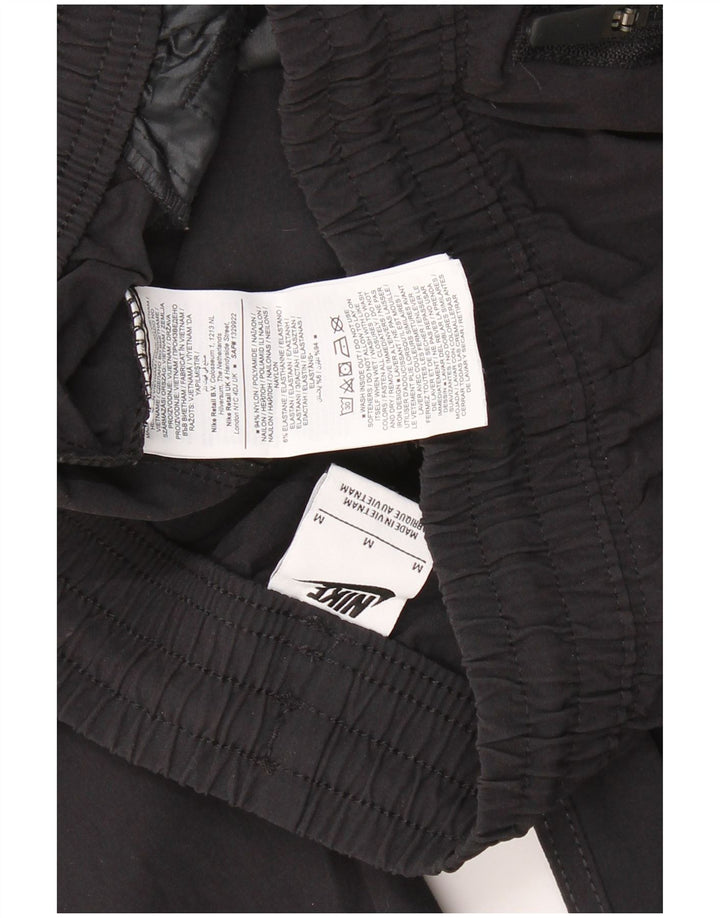 Мужские спортивные брюки-карго NIKE, джоггеры, средний черный нейлон