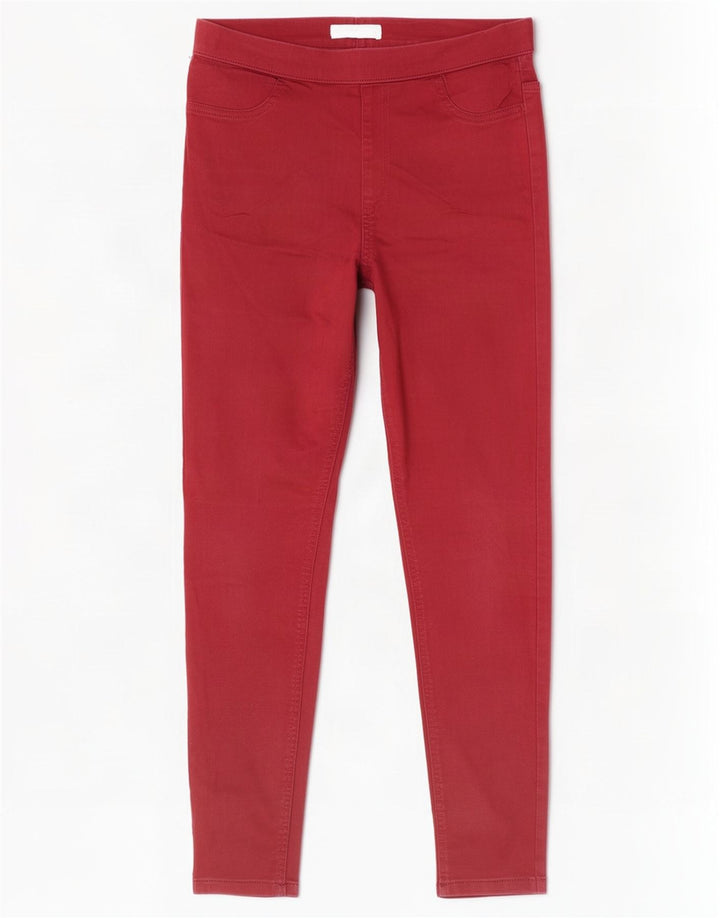 Женские джинсы джеггинсы Marks & Spencer UK 12 Medium W30 L28 Красный хлопок