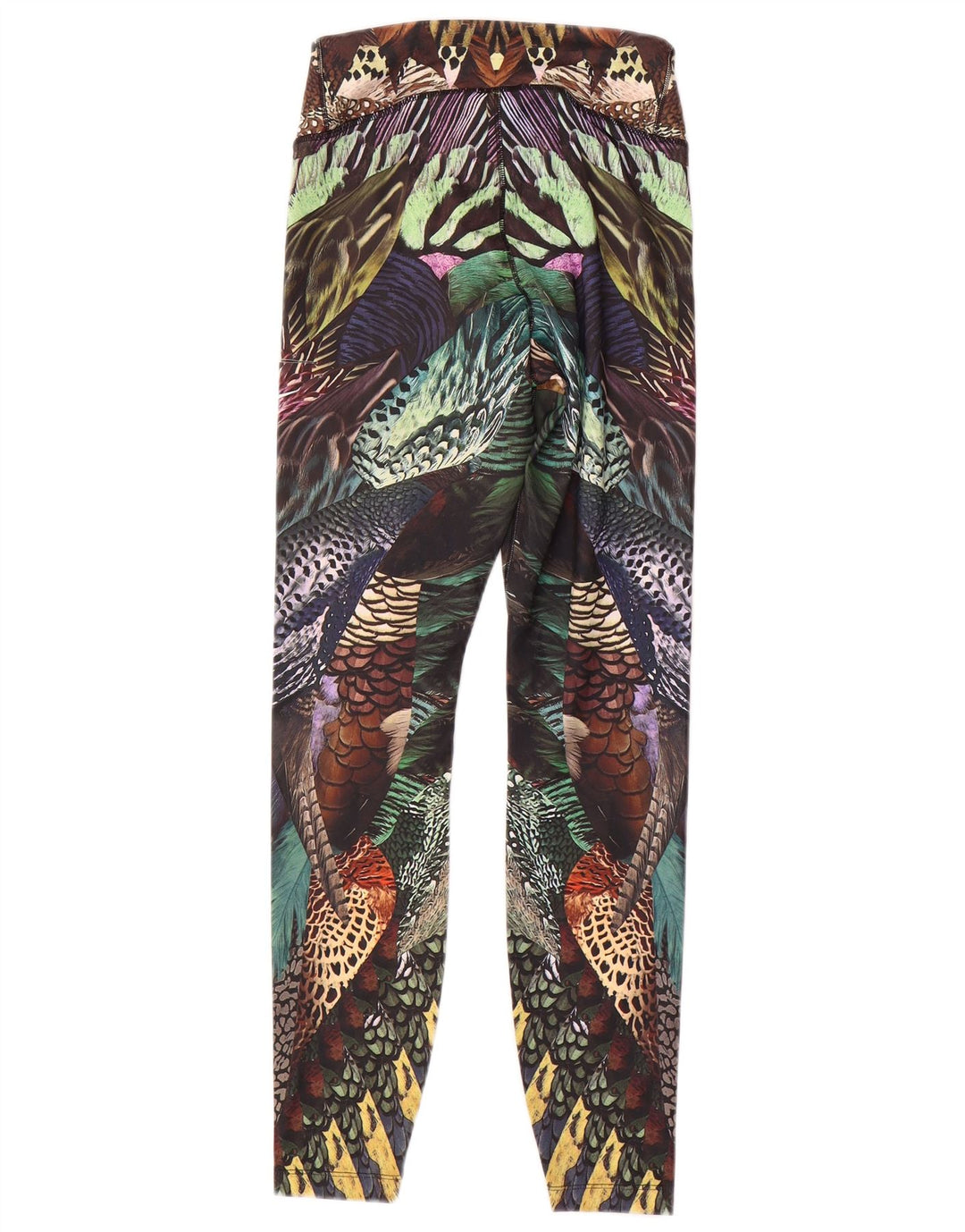 Женские леггинсы Nike Peacocks UK 8, маленький разноцветный полиэстер, фестиваль