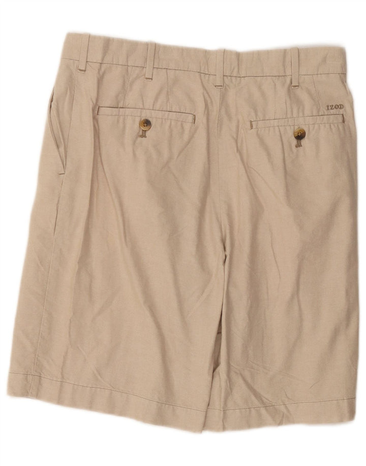 IZOD Мужские шорты чинос W30 Medium Бежевый