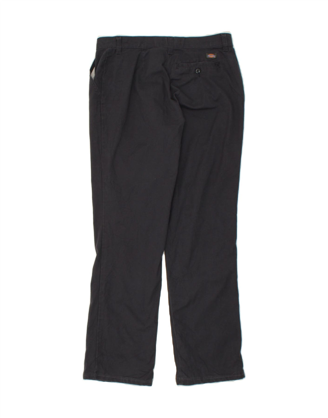 DICKIES Womens Straight Chino Trousers W30 L30 Grey Polyester Vintage Dickies and Second-Hand Dickies from Messina Hembry 