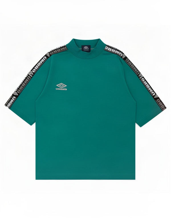 Женская футболка с рисунком Umbro Top UK 12, средний зеленый цвет с цветными блоками