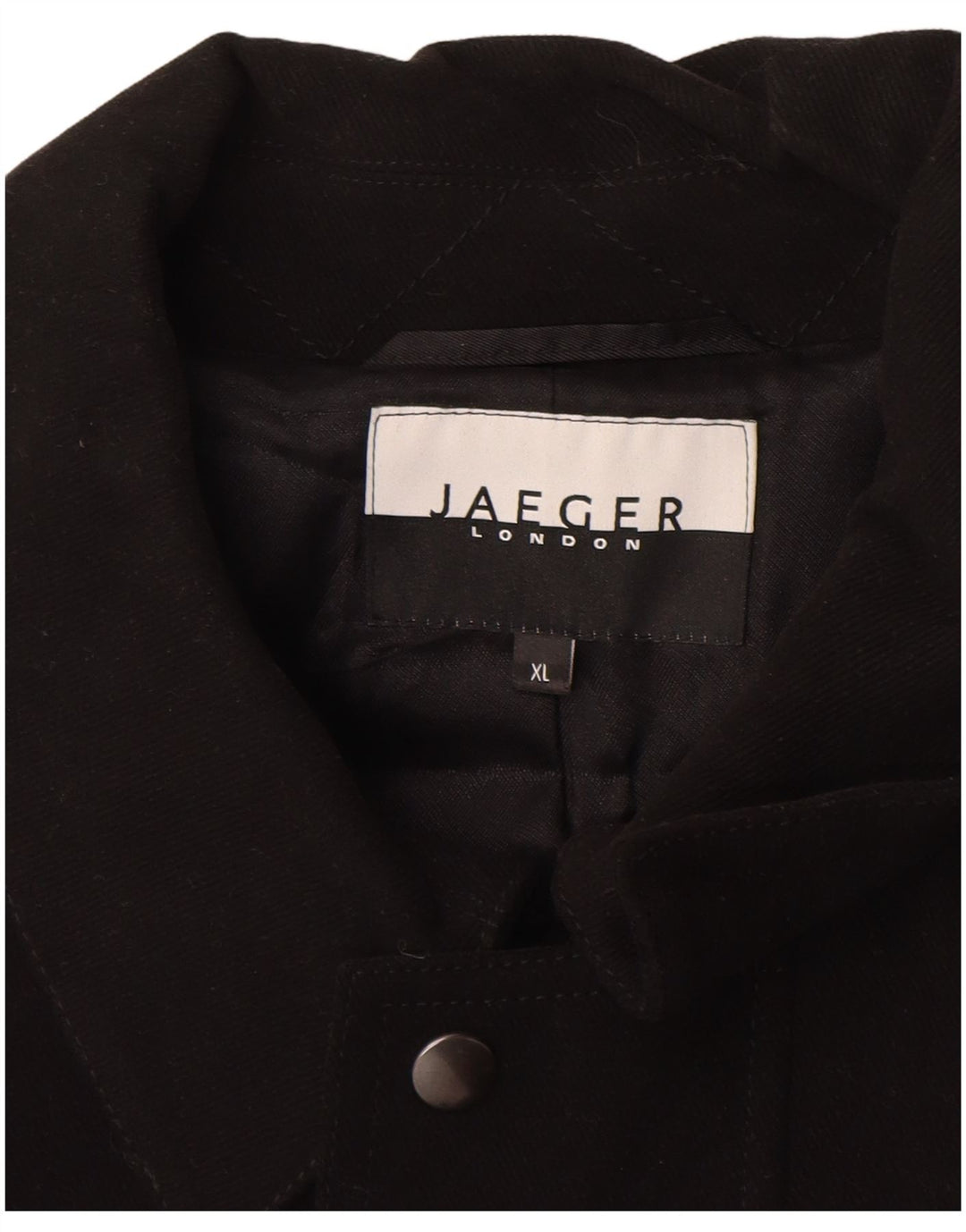 Мужское пальто Jaeger UK 42 XL, черный хлопок