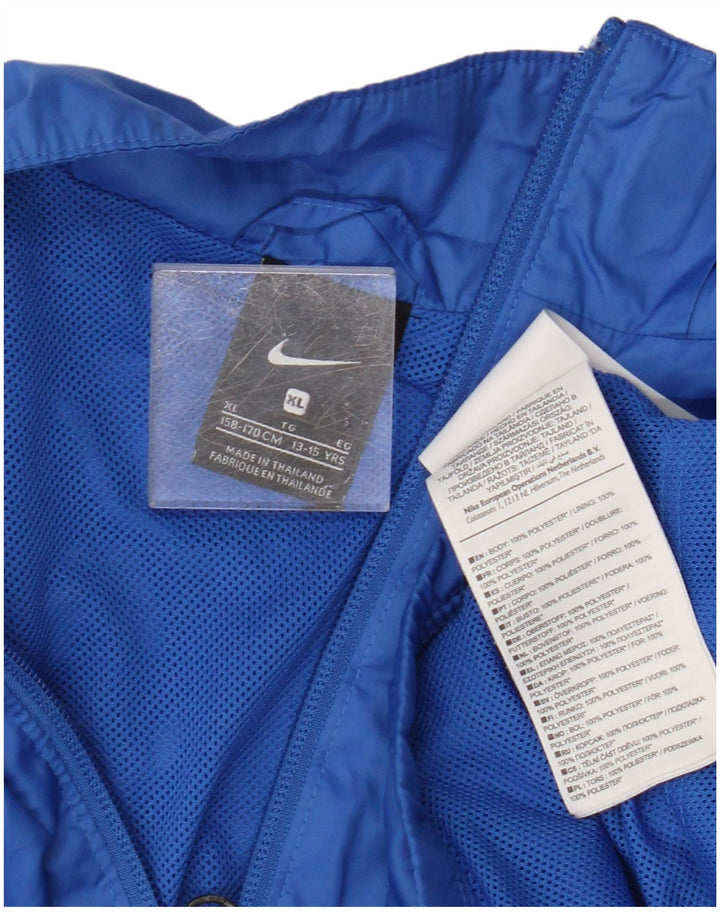 Спортивная куртка Nike Hertha BSC Graphic для мальчиков 13–14 лет, синий цвет