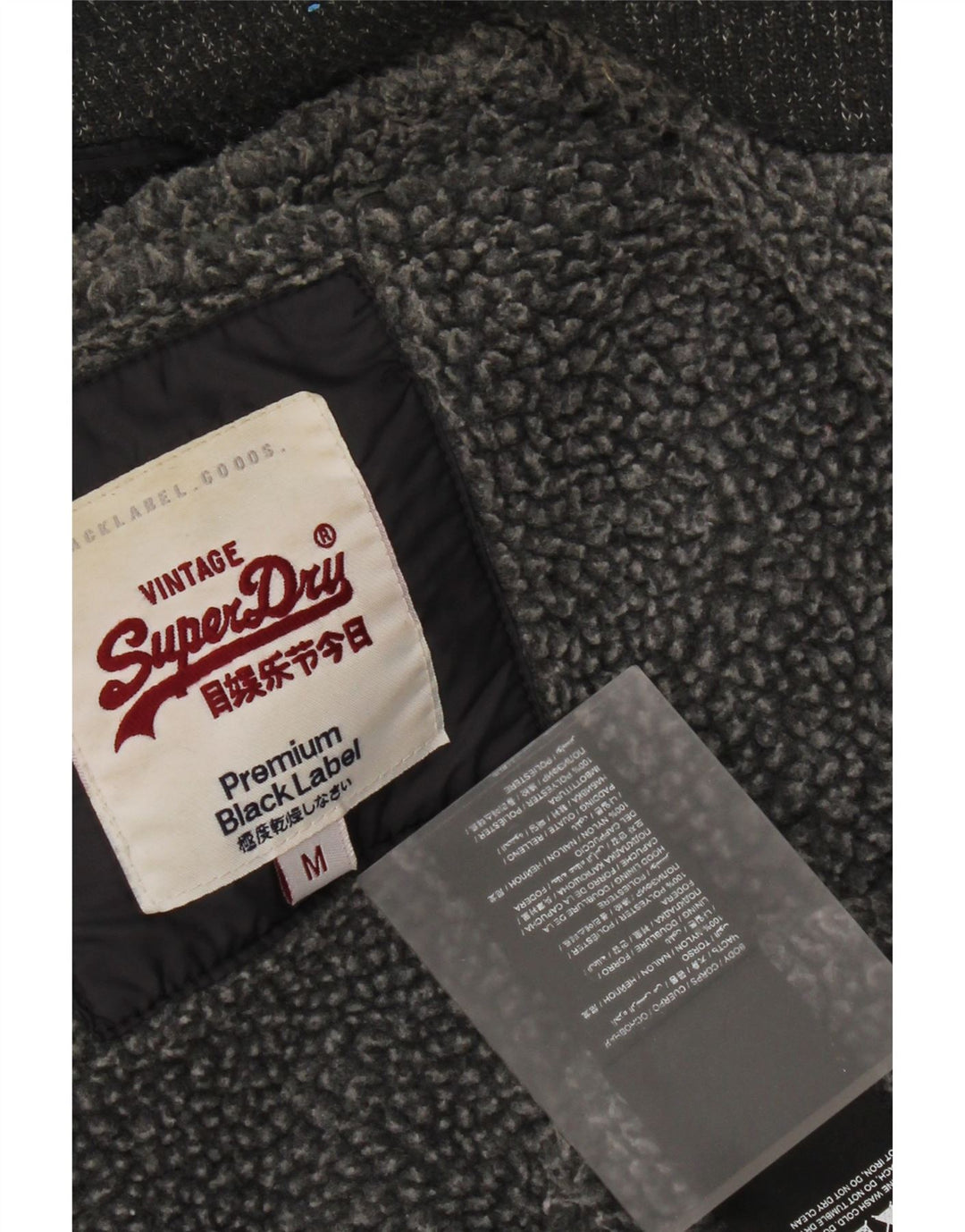 Мужской утепленный жилет с капюшоном Superdry UK 38, средний серый нейлон