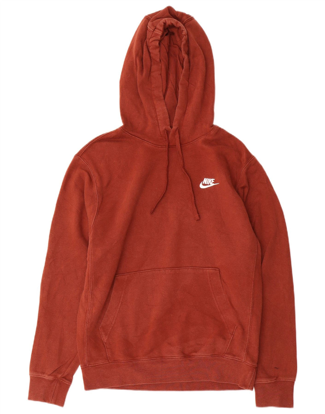 Мужской джемпер с капюшоном Nike, маленький коричневый, хлопок