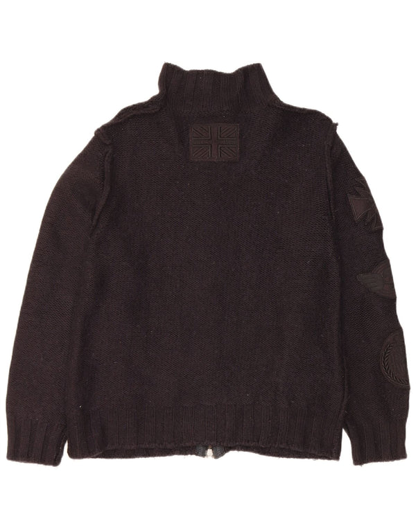 Женский кардиган Richmond UK 20 2XL Черный Шерстяной