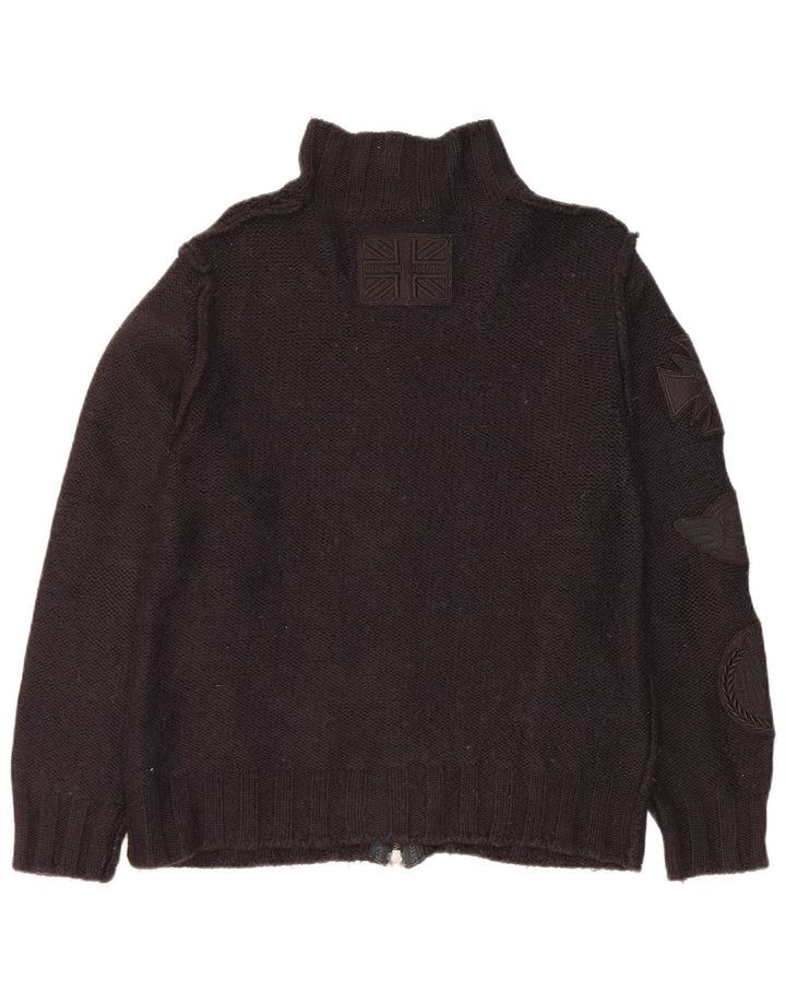 Женский кардиган Richmond UK 20 2XL Черный Шерстяной